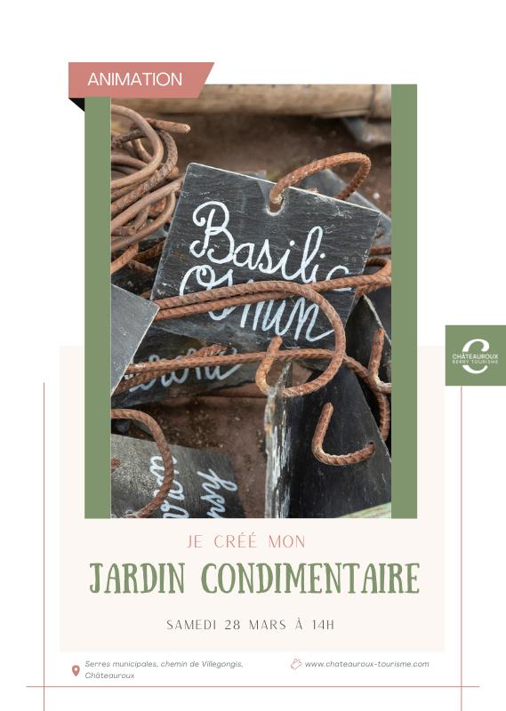 Je créé mon jardin condimentaire