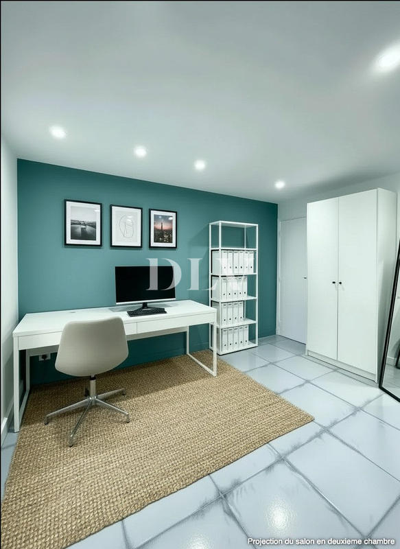 Appartement - 90 m² - 2 pièces