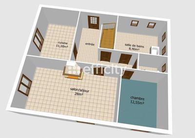 Maison - 115 m² - 5 pièces