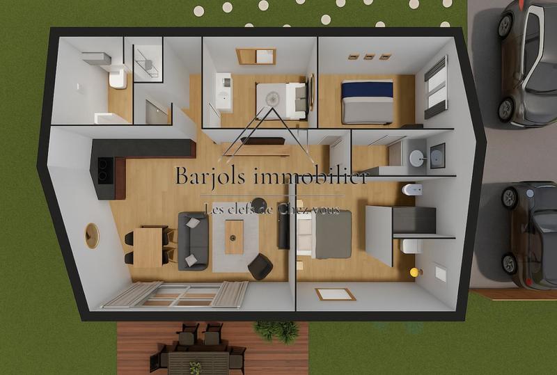 Maison - 95 m² - 5 pièces