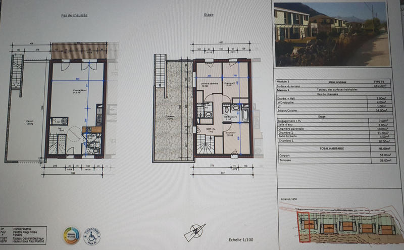 Villa - 91 m² - 3 pièces