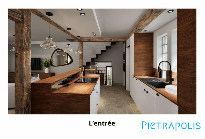 Maison ancienne - 100 m² - 4 pièces