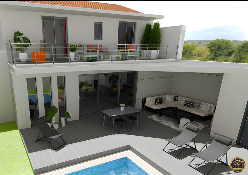 Maison contemporaine - 142 m² - 5 pièces