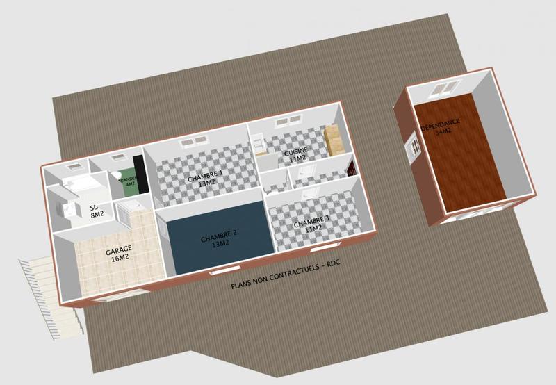 Maison - 190 m² - 6 pièces