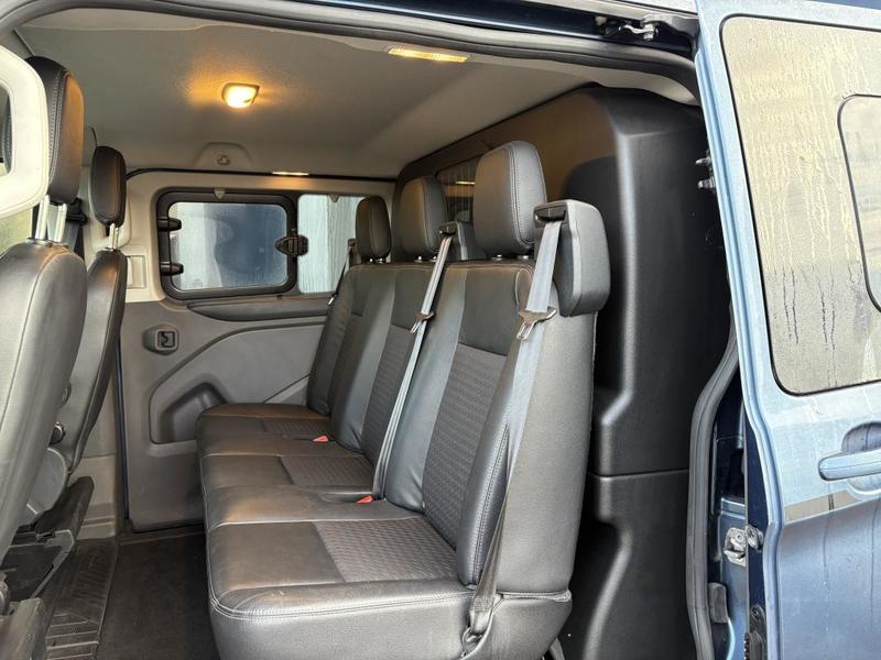 Ford Transit Custom 2.0l 185 Cv Sport L1 H1 Cabine Approfondie Bva + Attelage - 5 Places Tva Recuperable