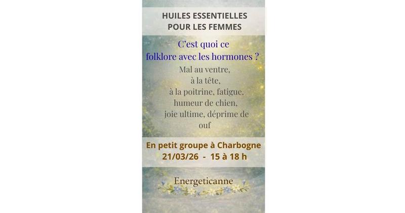 Atelier huiles essentielles pour les femmes