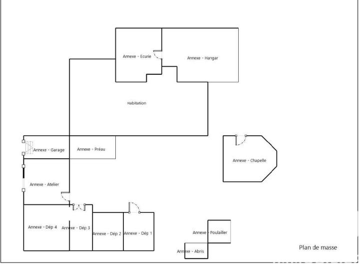 Maison de campagne - 131 m² - 6 pièces