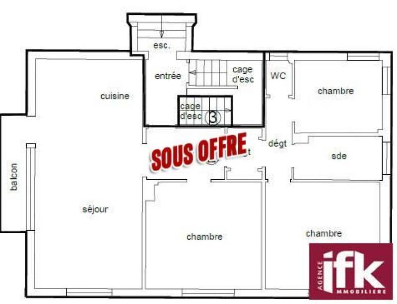 Appartement - 93 m² - 4 pièces