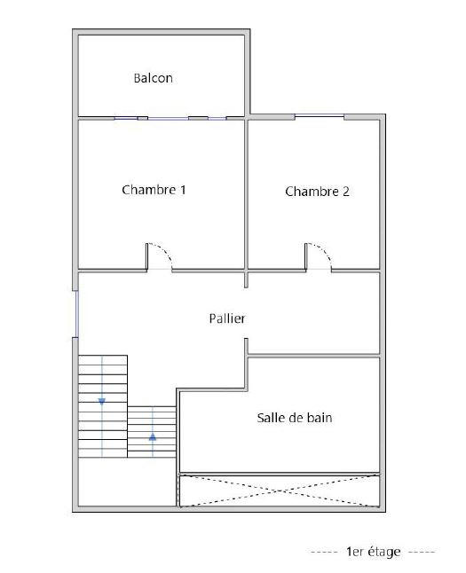 Maison - 90 m² - 4 pièces