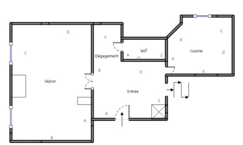 Duplex - 95 m² - 4 pièces