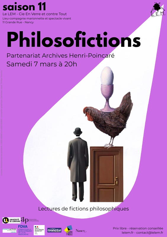 Conférence - Philosofictions – Archives Henri-Poincaré