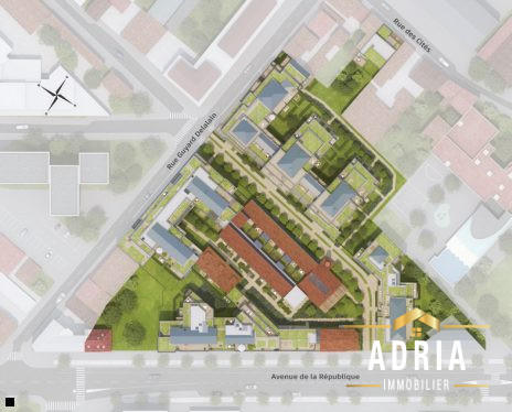 Appartement - 42 m² - 2 pièces