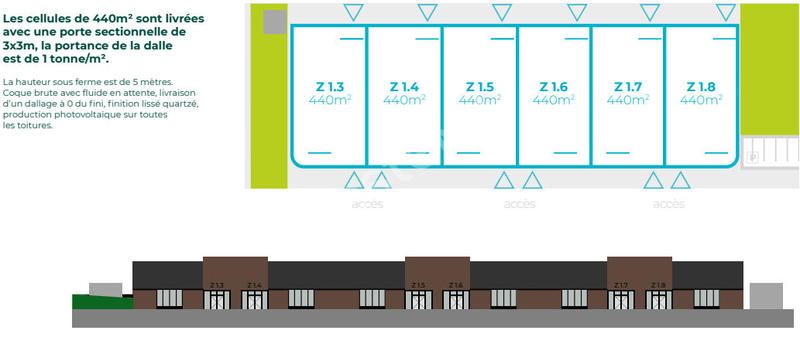 Local d'activité / Entrepôt - 200 m²