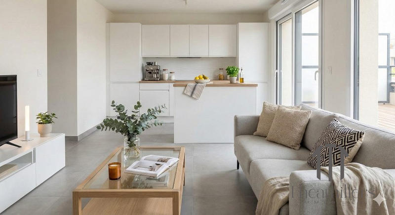 Appartement - 61 m² - 3 pièces