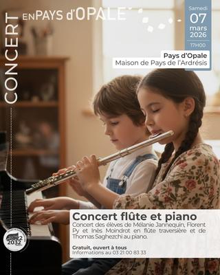 Concert flûte et piano