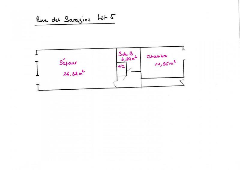 Appartement - 46 m² - 2 pièces