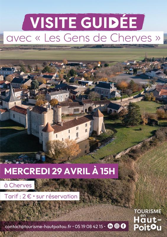 Visite guidées avec "Les Gens de Cherves"