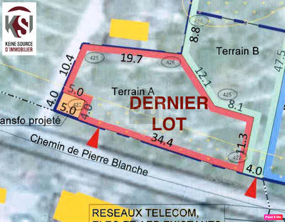 Terrain - 600 m²
