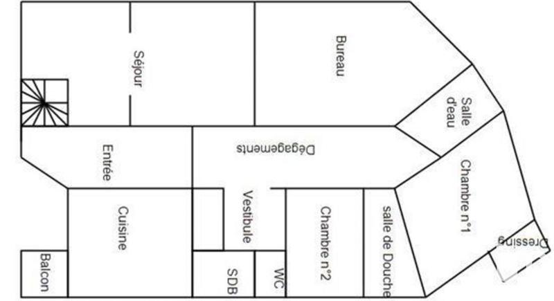Appartement - 195 m² - 5 pièces