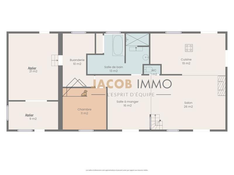 Maison - 176 m² - 8 pièces