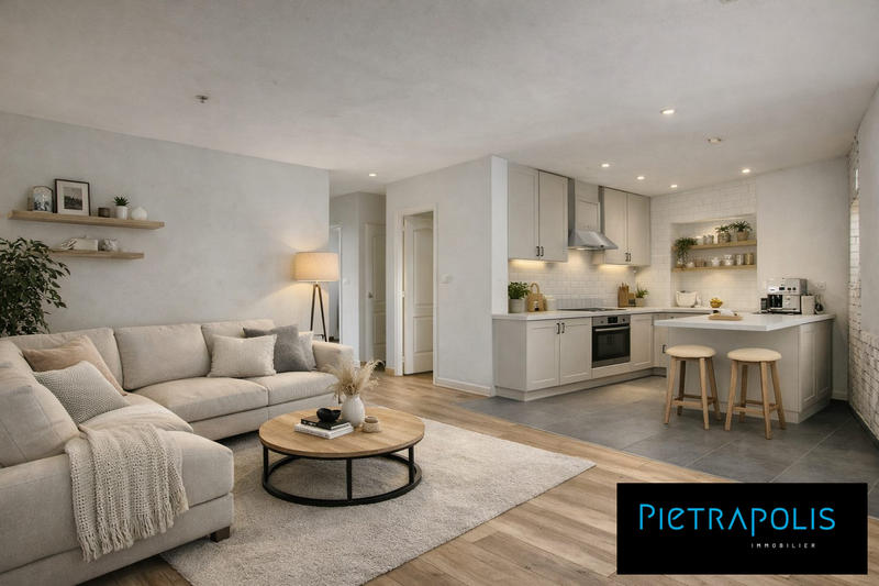 Appartement - 62 m² - 3 pièces