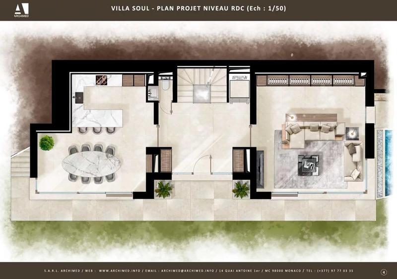 Villa - 400 m² - 7 pièces