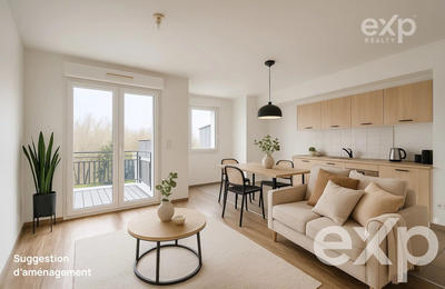 Appartement - 42 m² - 2 pièces