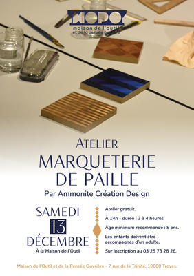Atelier « Marqueterie de paille »