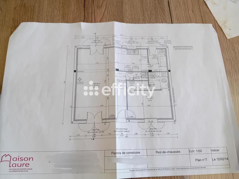 Maison - 91 m² - 5 pièces