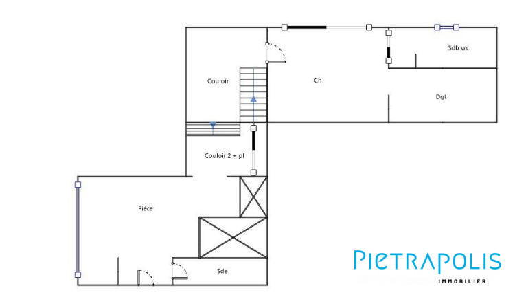 Appartement - 77 m² - 3 pièces