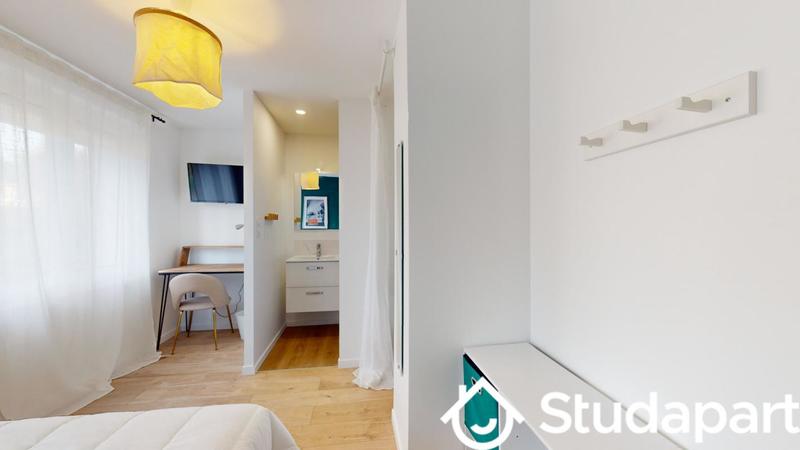 Chambre - 12 m² - 1 pièce