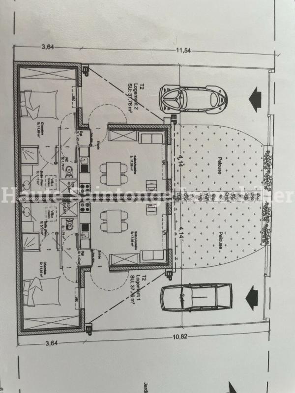 Appartement - 76 m² - 4 pièces