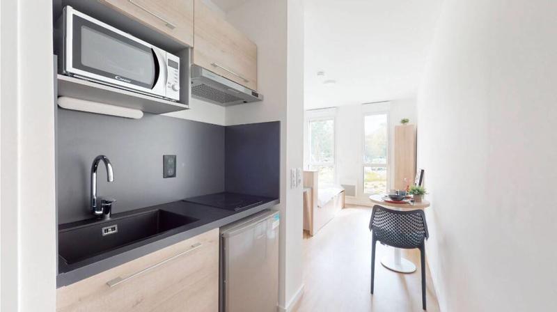 Studio - 17 m² - 1 pièce