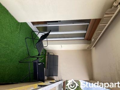 Chambre - 12 m² - 1 pièce