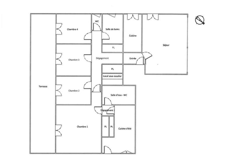 Appartement - 129 m² - 5 pièces
