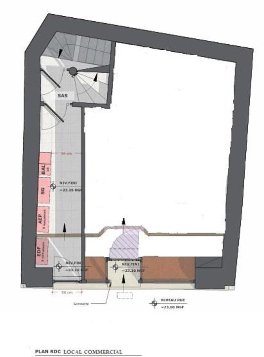 Fonds de commerce - 160 m²
