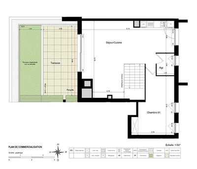 Appartement - 93 m² - 4 pièces