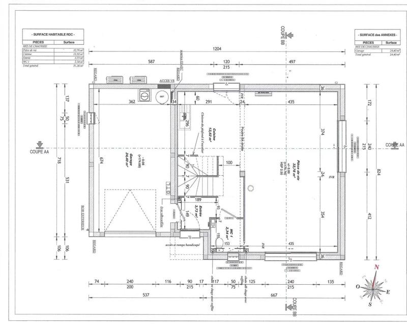 Maison - 99 m² - 4 pièces