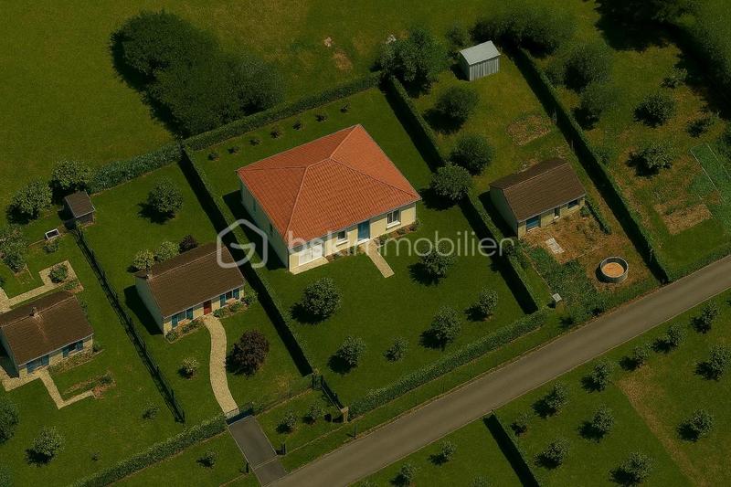 Terrain - 833 m²