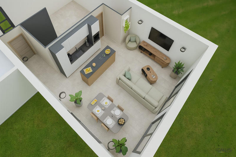 Maison - 122 m² - 4 pièces