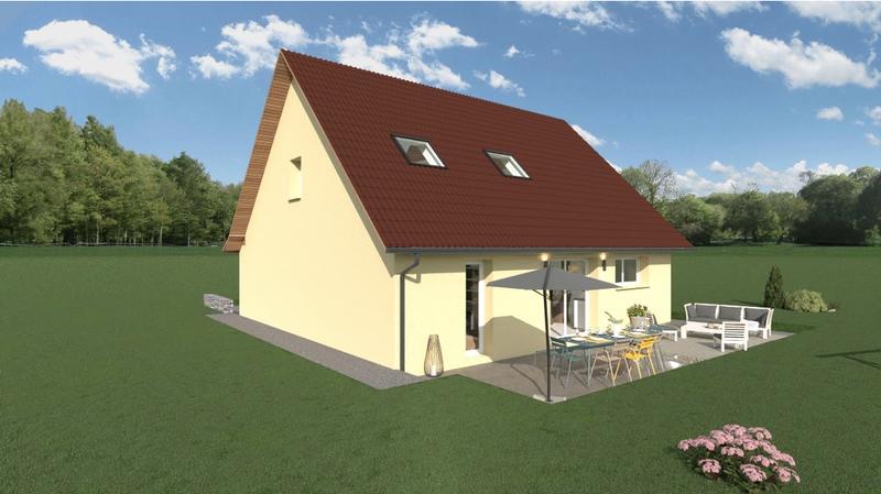 Maison de village - 100 m² - 4 pièces