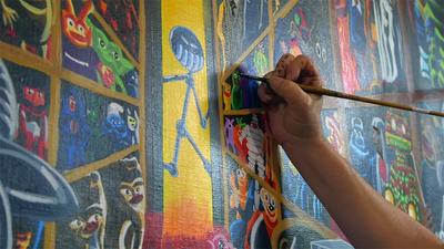 Mois du Film Documentaire - Cinémam Doc Rencontre - les Mondes d'Hervé Di Rosa