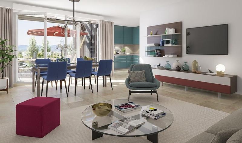 Appartement - 62 m² - 3 pièces