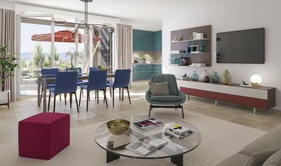 Appartement - 62 m² - 3 pièces