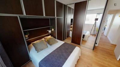 Chambre - 12 m² - 3 pièces