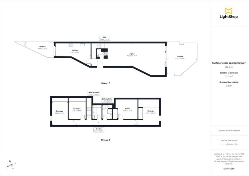 Maison - 130 m² - 5 pièces