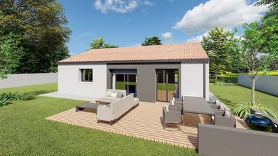 Maison - 70 m² - 4 pièces