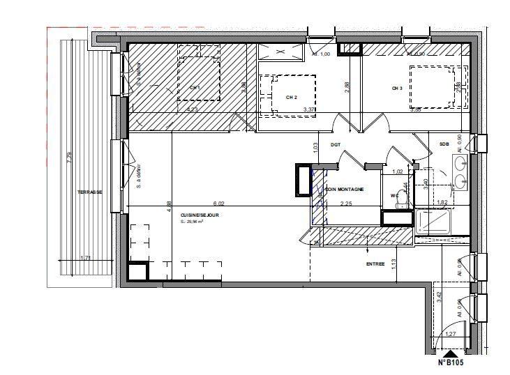 Appartement - 88 m² - 4 pièces
