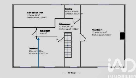 Maison - 129 m² - 6 pièces