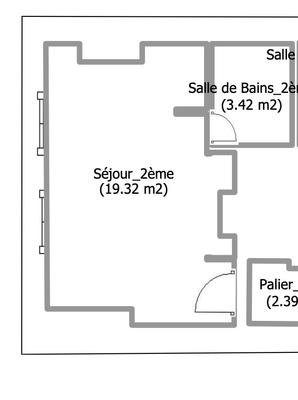 Appartement - 23 m² - 1 pièce